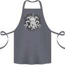 An Octopus in the Deep Ocean Sailor Sailing Cotton Apron 100% Organic Steel