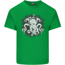 An Octopus in the Deep Ocean Sailor Sailing Mens Cotton T-Shirt Tee Top Irish Green