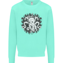 An Octopus in the Deep Ocean Sailor Sailing Mens Sweatshirt Jumper Peppermint