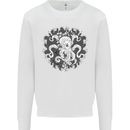 An Octopus in the Deep Ocean Sailor Sailing Mens Sweatshirt Jumper White