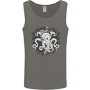 An Octopus in the Deep Ocean Sailor Sailing Mens Vest Tank Top Charcoal