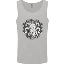 An Octopus in the Deep Ocean Sailor Sailing Mens Vest Tank Top Sports Grey