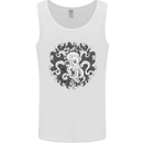 An Octopus in the Deep Ocean Sailor Sailing Mens Vest Tank Top White