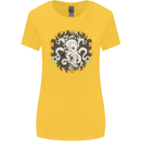 An Octopus in the Deep Ocean Sailor Sailing Womens Wider Cut T-Shirt Yellow