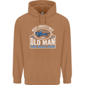 An Old Man That Scuba Dives Diver Diving Mens 80% Cotton Hoodie Caramel Latte
