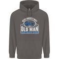 An Old Man That Scuba Dives Diver Diving Mens 80% Cotton Hoodie Charcoal