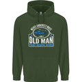 An Old Man That Scuba Dives Diver Diving Mens 80% Cotton Hoodie Forest Green