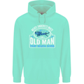 An Old Man That Scuba Dives Diver Diving Mens 80% Cotton Hoodie Peppermint