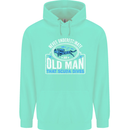 An Old Man That Scuba Dives Diver Diving Mens 80% Cotton Hoodie Peppermint