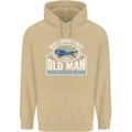 An Old Man That Scuba Dives Diver Diving Mens 80% Cotton Hoodie Sand