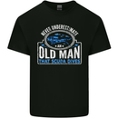 An Old Man That Scuba Dives Diver Diving Mens Cotton T-Shirt Tee Top Black