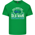 An Old Man That Scuba Dives Diver Diving Mens Cotton T-Shirt Tee Top Irish Green