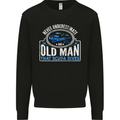 An Old Man That Scuba Dives Diver Diving Mens Sweatshirt Jumper Black