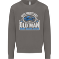 An Old Man That Scuba Dives Diver Diving Mens Sweatshirt Jumper Charcoal