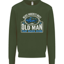 An Old Man That Scuba Dives Diver Diving Mens Sweatshirt Jumper Forest Green