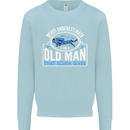 An Old Man That Scuba Dives Diver Diving Mens Sweatshirt Jumper Light Blue
