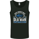 An Old Man That Scuba Dives Diver Diving Mens Vest Tank Top Black