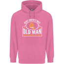 An Old Man With Boxing Gloves Funny Boxer Mens 80% Cotton Hoodie Azelea