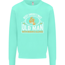 An Old Man With Boxing Gloves Funny Boxer Mens Sweatshirt Jumper Peppermint