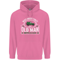 An Old Man With a 4x4 Off Roading Off Road Mens 80% Cotton Hoodie Azelea