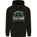 An Old Man With a 4x4 Off Roading Off Road Mens 80% Cotton Hoodie Black