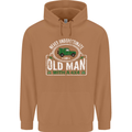 An Old Man With a 4x4 Off Roading Off Road Mens 80% Cotton Hoodie Caramel Latte