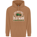 An Old Man With a 4x4 Off Roading Off Road Mens 80% Cotton Hoodie Caramel Latte
