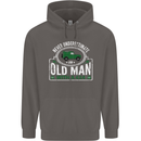 An Old Man With a 4x4 Off Roading Off Road Mens 80% Cotton Hoodie Charcoal