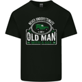 An Old Man With a 4x4 Off Roading Off Road Mens Cotton T-Shirt Tee Top Black