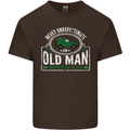 An Old Man With a 4x4 Off Roading Off Road Mens Cotton T-Shirt Tee Top Dark Chocolate