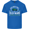An Old Man With a 4x4 Off Roading Off Road Mens Cotton T-Shirt Tee Top Royal Blue
