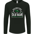 An Old Man With a 4x4 Off Roading Off Road Mens Long Sleeve T-Shirt Black