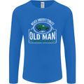 An Old Man With a 4x4 Off Roading Off Road Mens Long Sleeve T-Shirt Royal Blue