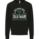 An Old Man With a 4x4 Off Roading Off Road Mens Sweatshirt Jumper Black