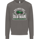 An Old Man With a 4x4 Off Roading Off Road Mens Sweatshirt Jumper Charcoal