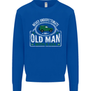 An Old Man With a 4x4 Off Roading Off Road Mens Sweatshirt Jumper Royal Blue