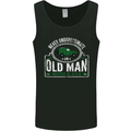 An Old Man With a 4x4 Off Roading Off Road Mens Vest Tank Top Black