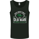 An Old Man With a 4x4 Off Roading Off Road Mens Vest Tank Top Black