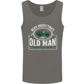 An Old Man With a 4x4 Off Roading Off Road Mens Vest Tank Top Charcoal