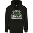 An Old Man With a Crossbow Funny Mens 80% Cotton Hoodie Black