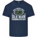 An Old Man With a Crossbow Funny Mens Cotton T-Shirt Tee Top Navy Blue