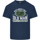 An Old Man With a Crossbow Funny Mens Cotton T-Shirt Tee Top Navy Blue