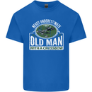 An Old Man With a Crossbow Funny Mens Cotton T-Shirt Tee Top Royal Blue