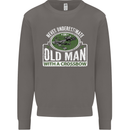 An Old Man With a Crossbow Funny Mens Sweatshirt Jumper Charcoal