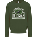 An Old Man With a Crossbow Funny Mens Sweatshirt Jumper Forest Green