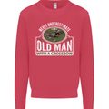 An Old Man With a Crossbow Funny Mens Sweatshirt Jumper Heliconia