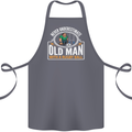 An Old Man With a Rugby Ball Player Funny Cotton Apron 100% Organic Steel