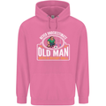 An Old Man With a Rugby Ball Player Funny Mens 80% Cotton Hoodie Azelea