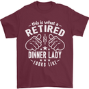 An Retired Dinner Lady Looks Like Mens T-Shirt Cotton Gildan Maroon