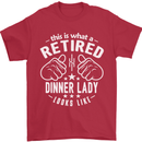 An Retired Dinner Lady Looks Like Mens T-Shirt Cotton Gildan Red